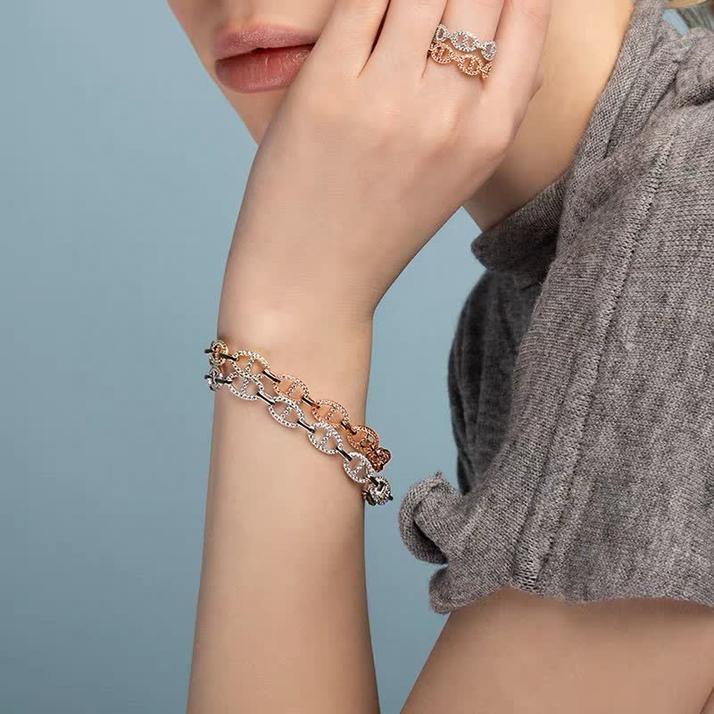 APM Monaco CC Logo Bracelet